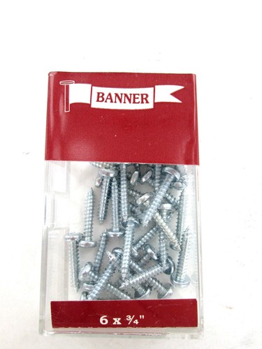 Tornillos autogolpeados en zinc POR BANNER al por menor £0,99 - Imagen 46 de 81