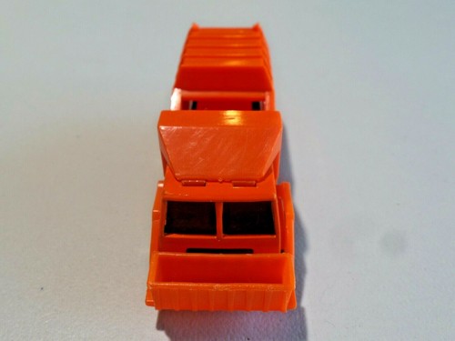 Hot Wheels Mainline Orange Recycling Truck 1995 Malaysia 7sp Wheels A229 - Picture 9 of 11