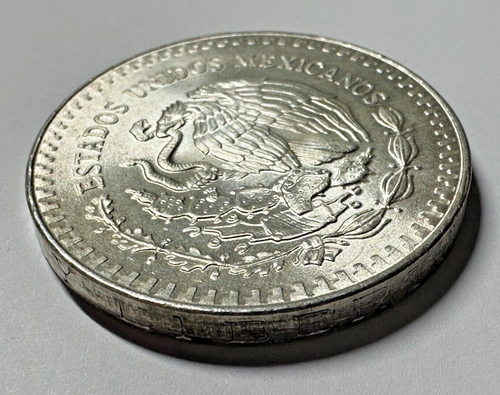 1985 MEXIKO SILBER .999 1 UNZE LIBERTAD MÜNZE - Bild 4 von 4
