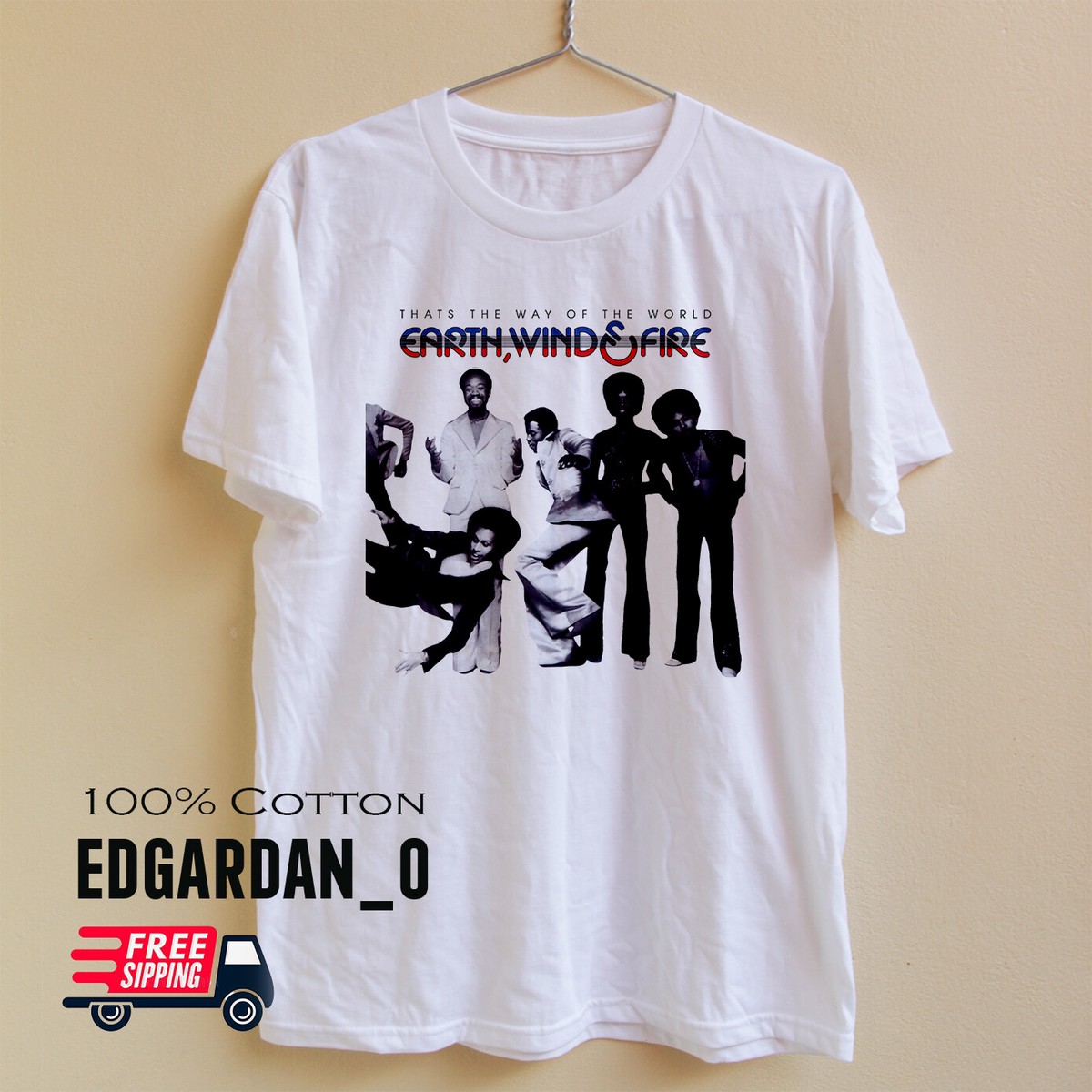 Earth Wind and Fire That's The Way of The World White T