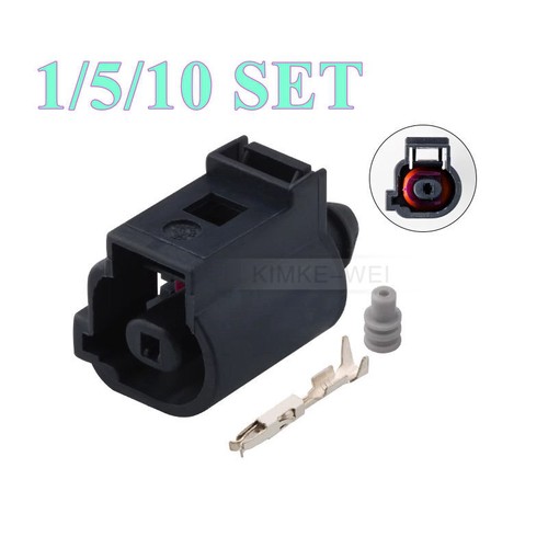 1 Pin/Way Oil Pressure Switch Female Connector Plug Kit for VW Audi Seat Skoda - Picture 1 of 3