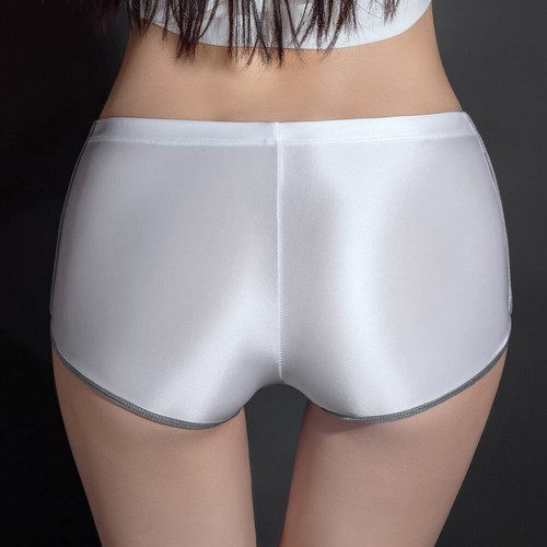 1/4er Pack Set Damen Sexy Satin Höschen Slips Boyshorts Boxershorts Dessous~ - Bild 11 von 21