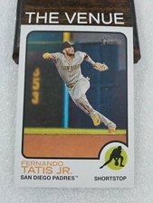 2022 Topps Heritage 1973 Oversized Box Topper #OB-FT  FERNANDO TATIS JR. Padres