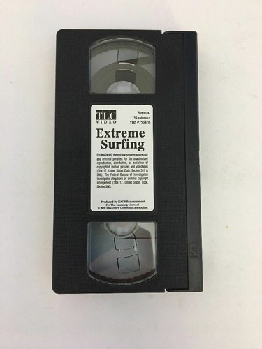 Extreme Surfing VHS KAOS Entertainment-TESTED-RARE VINTAGE COLLECTIBLE-SHIP N24H - Picture 7 of 12