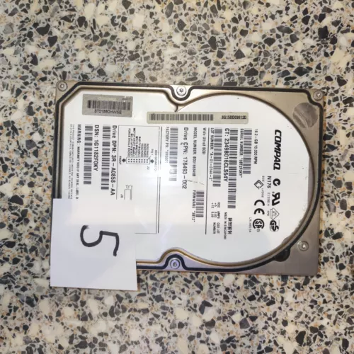 COMPAQ 18.2GB 10K U3 SCSI HDD, BD0186349B, P/N 176493-002