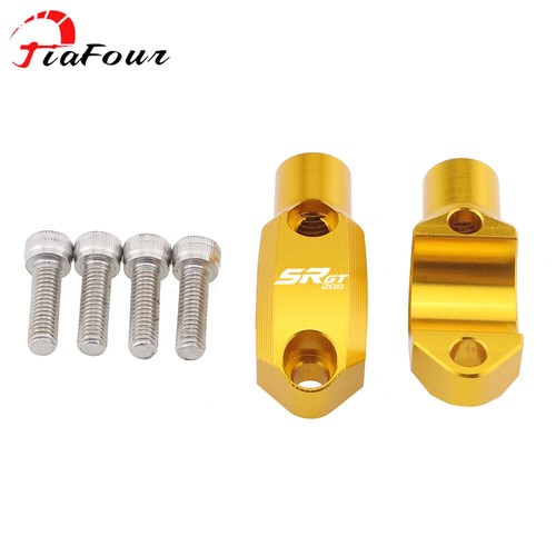 For MT 01 25 03 07 125 15 FZ07 MT07 Tracer MT FZ 09 Handlebar Brake Mirror Clamp - Picture 13 of 21