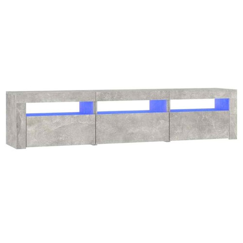 TV Schrank mit LED-Leuchten Lowboard Fernsehschrank mehrere Auswahl vidaXL - Bild 14 von 121