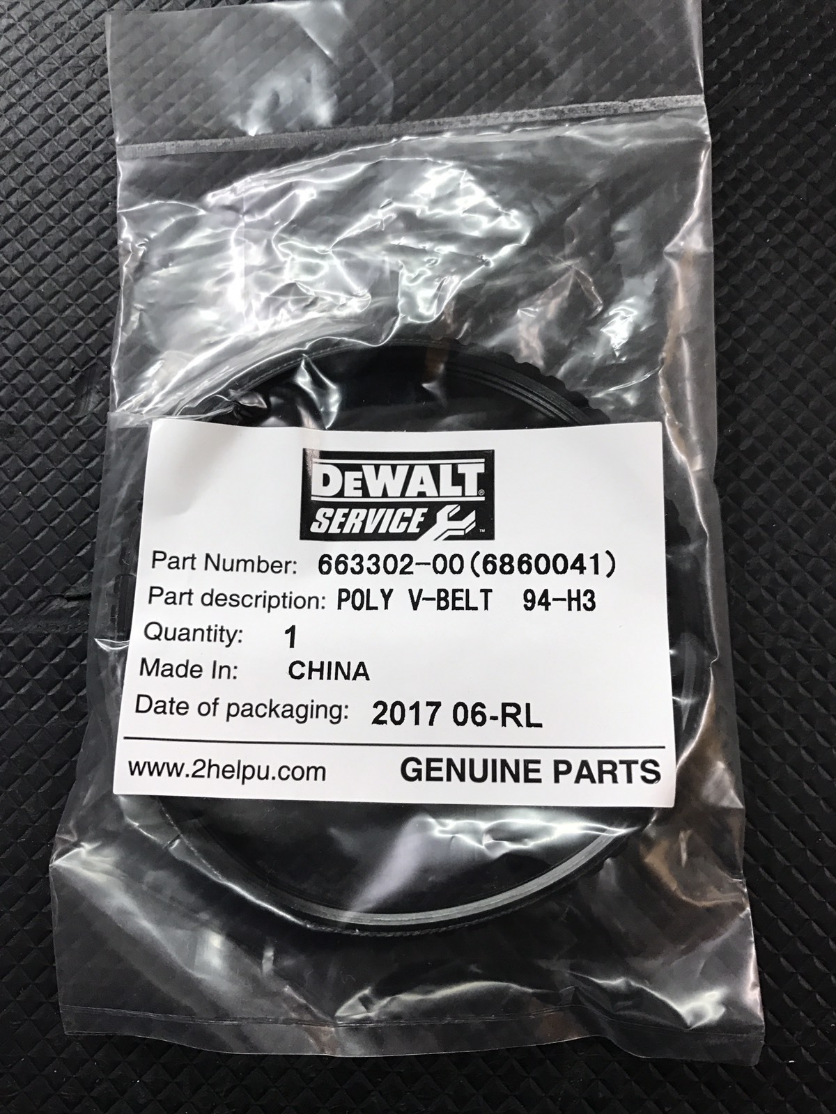 DEWALT D26676 / D26677 Portable Hand Planer Belt 66330200 eBay