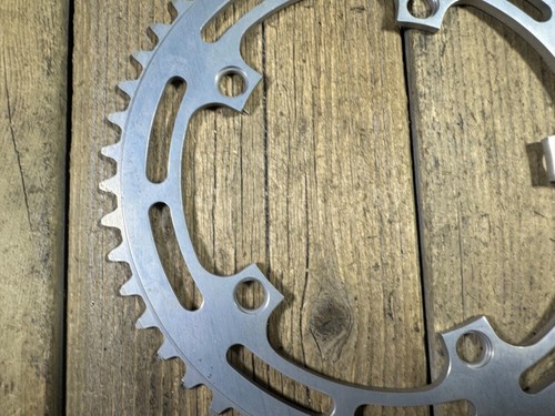 SHIMANO Chainring 50T Fixie Track Old School BMX 5 Arm 130 BCD Japan Vintage - Picture 6 of 11