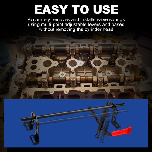 Overhead Valve Spring Compressor Steel Stem Seal Installer Remover OHV OHC Tool - Picture 8 of 16