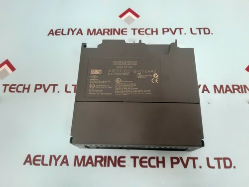 SIEMENS SIMATIC S7 6es7 322-1bh01-0aa0 Digital Output Module D0 16xdc24v/0.5a - Picture 2 of 6