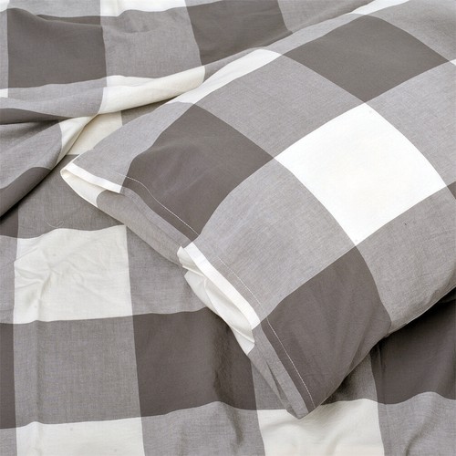 Juego de funda nórdica HST 3 piezas geométrica prelavada ultra suave juego de cama moderno - Imagen 21 de 71