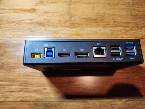 Lenovo ThinkPad USB 3 Ultra Dock Universal Dock 03X7131 40A8 DK1523 4K FREE S/H - Picture 4 of 9