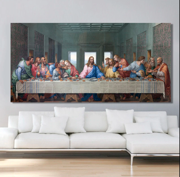 Wall26 Last Supper Leonardo Da Vinci Canvas Art Wall Decor 16