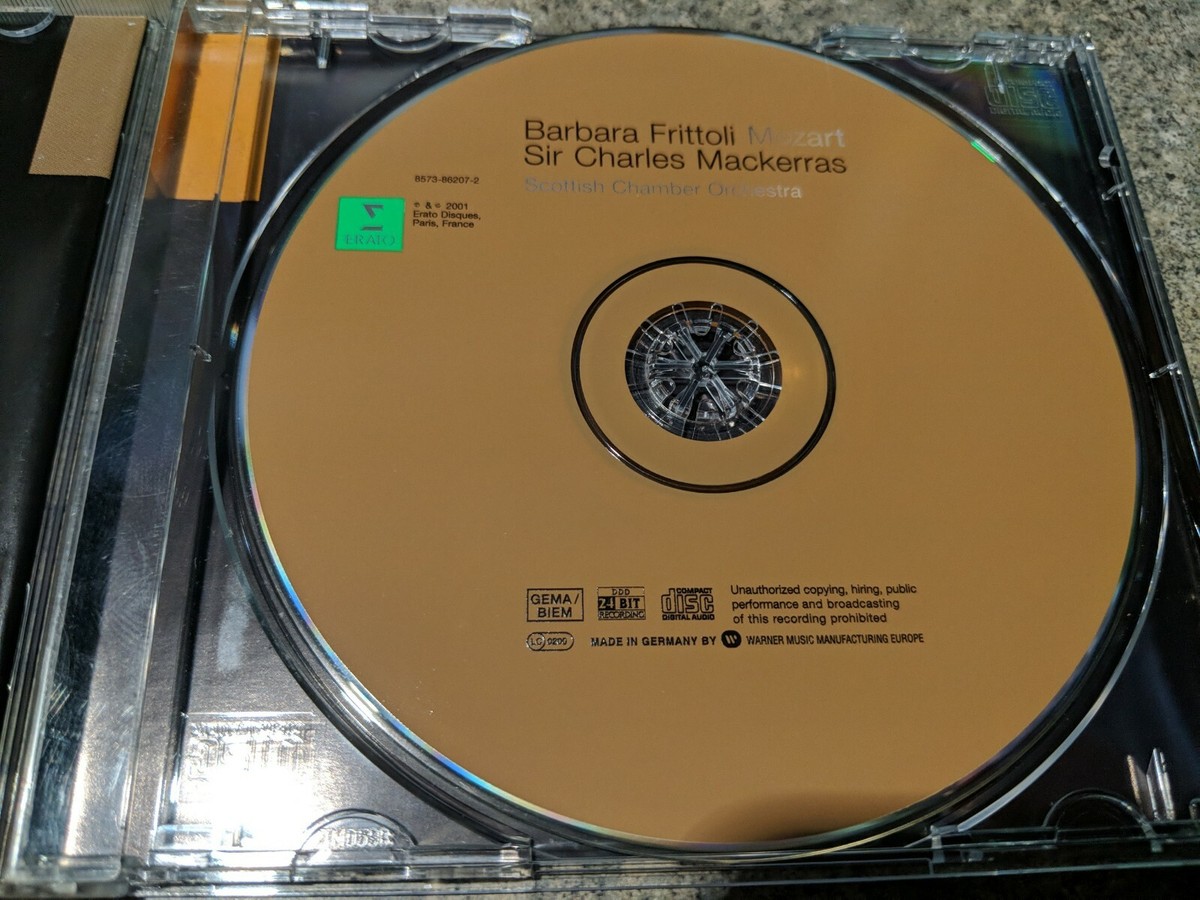 Barbara Frittoli ~ Mozart / Sir Charles Mackerras, Scottish