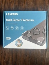 Lanpard Table Corner Protectors - Clear, Pack of 16 Pcs
