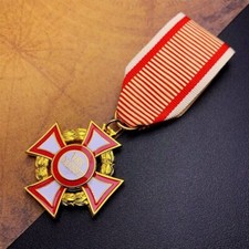 Austro-Hungarian Empire Merit Medal Replica Exquisite Metal Commemorative Badges