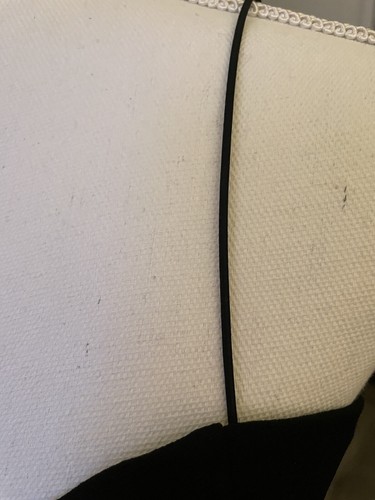 Black Dress Spaghetti Straps Revamped Size M New - Picture 5 of 10