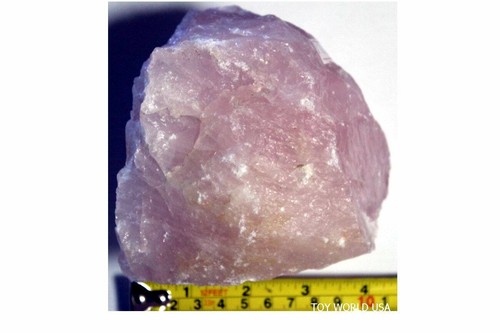 Natürlicher grober roher Rosenquarz 3,1 Pfund - Bild 5 von 5