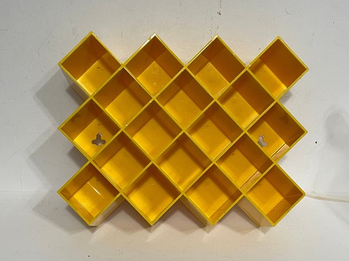 Vintage 60's COPCO Hanging Honeycomb Spice Rack Designed By Lubge-Randel MCM USA - Picture 2 of 7