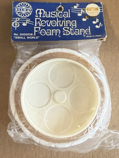 Musical Revolving Foam Stand SMALL WORLD Arts Crafts Japan