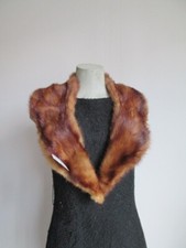 Women's Mink Fur Collar MINT For Coat Raincoat Jacket