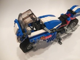 Lego 6747 Race Rider Creator Riding Cycle 100% Complete