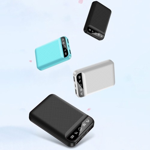 Mini powerbank 10000mAh, przenośny akumulator, zewnętrzna ładowarka baterii z 2 portami - Zdjęcie 10 z 14