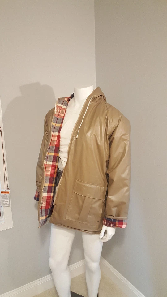 casual men's hooded rain jacket - Image 4 of 4