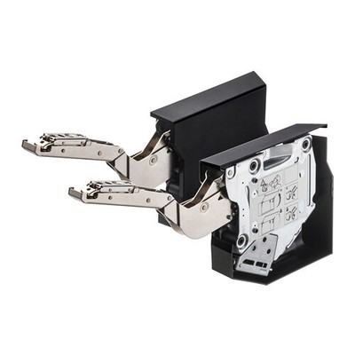 1 Pair Ikea Utrusta Small Horizontal Cabinet Door Hinge Soft Close