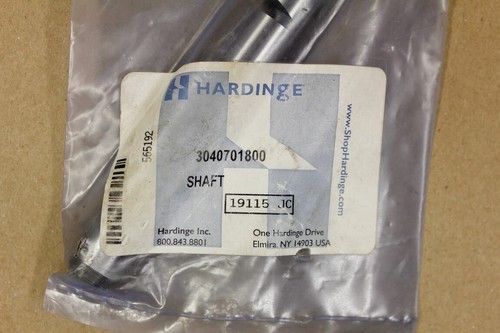 Hardinge Shaft Part Number 3040701800 New In Package - Picture 2 of 4