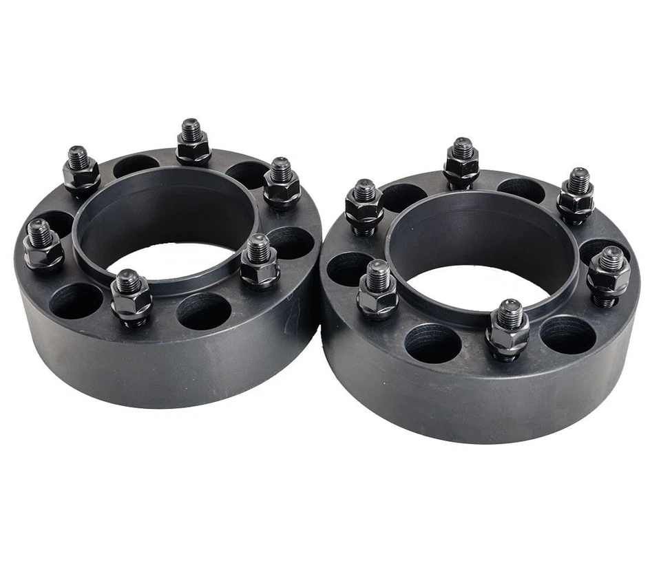 (4) Espaciadores de rueda centrados en el cubo de 2" 6x5,5 para Toyota 4Runner Tacoma Tundra Sequoia Foto 4 de 4