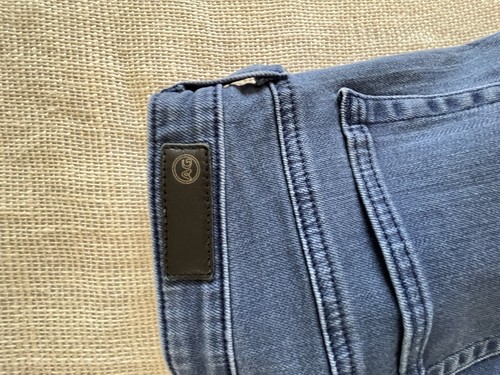 AG Women’s Isabelle Button-Up High Rise Straight Crop Stretch Jeans Blue 30R - Picture 12 of 15