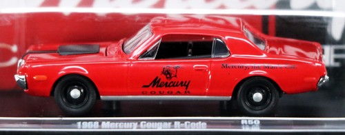 M2 Machines 1968 Mercury Cougar R-Code Auto-Drivers - 11228 18-05 NRFP Red 1:64 - Picture 2 of 4