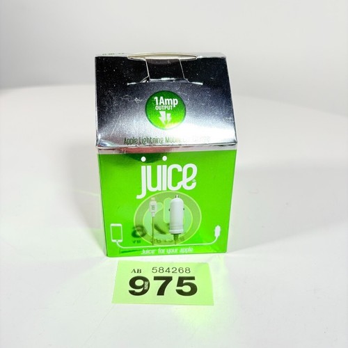 Juice Apple Lightning Iphone In Car Charger 1Amp Charger MFi-Certified - NEW - 第 4/4 張圖片