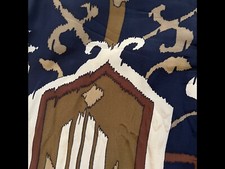 escada silk wide leg pants