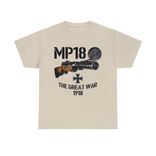 MP18 T-Shirt Maschinengewehr Erster Weltkrieg Der große Krieg - Bild 10 von 49