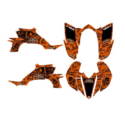 Fits YAMAHA YFZ450 2003-2008 GRAPHIC KIT STICKERS GRAPHIC KIT DECAL yfz 450