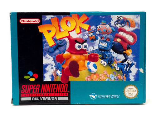 Plok Super Nintendo SNES UKV - Picture 1 of 12