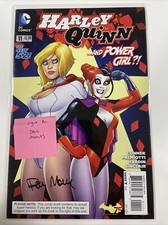Harley Quinn 11 NM Near Mint Signed Paul Mounts DC 2014