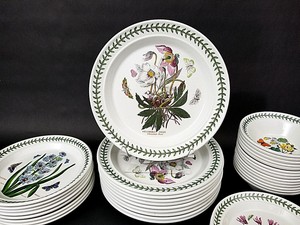 1-Only-Portmeirion-Botanic-Garden-CHRISTMAS-ROSE-Dinner-Plate-10-1-2-034