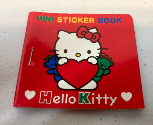 Lote de pegatinas, contenedor y más de artículos de personajes de Hello Kitty rojo y azul de Sanrio - Imagen 18 de 24