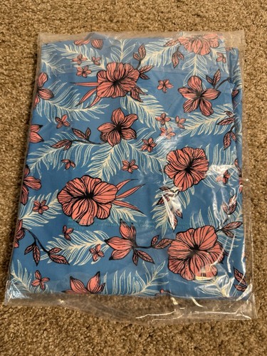 Coolibar UPF 50+ Women's Lawai Ruche Swim Shirt Rash Guard Blue Size SMALL - Picture 3 of 3