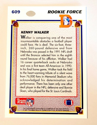 1991 Upper Deck NFL Football Cards #501-700 (1992 Hologram Back) U-pick - Picture 147 of 239