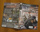 Conflict Global Terror (PlayStation 2 2005) Case Artwork Only NOT A REPRODUCTION