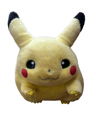 1999 Pokémon Pikachu Hasbro TOMY Large 14" Jumbo Plush Nintendo Vintage