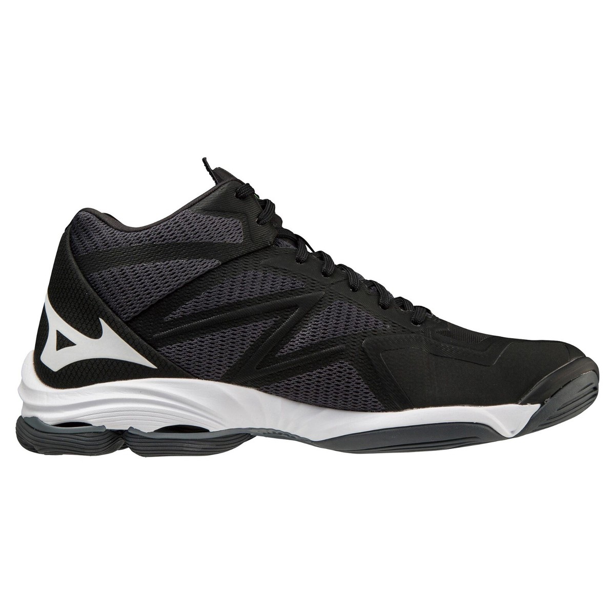 Mizuno Wave Lightning Z7 MID Volleyball Shoes Black White V1GA2250 US5 12 307 eBay
