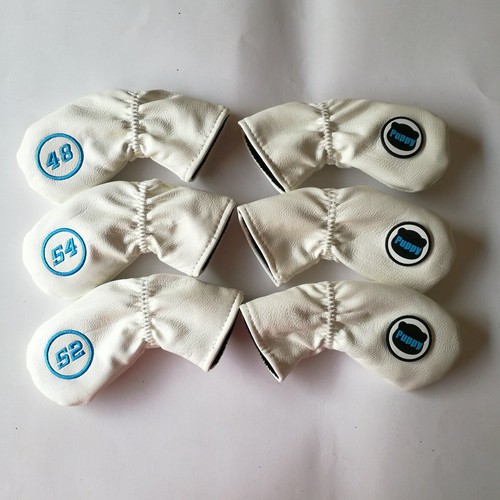 1pc Soft PU Leather Golf Club Wedge Head Cover 48, 52, 54, 56, 58, 60 for Option - Picture 15 of 16