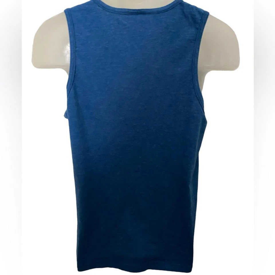 Camiseta sin mangas azul Hawaii QUIKSILVER Camisa Islas Hawaianas Hombres M Mediana Foto 3 de 4