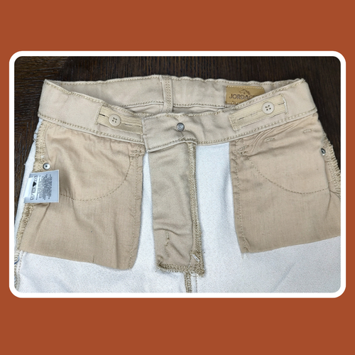 JORDACHE Khaki Skinny Jeans Girls, slim Size 10 Adjustable Waist NWOT! - Picture 7 of 7